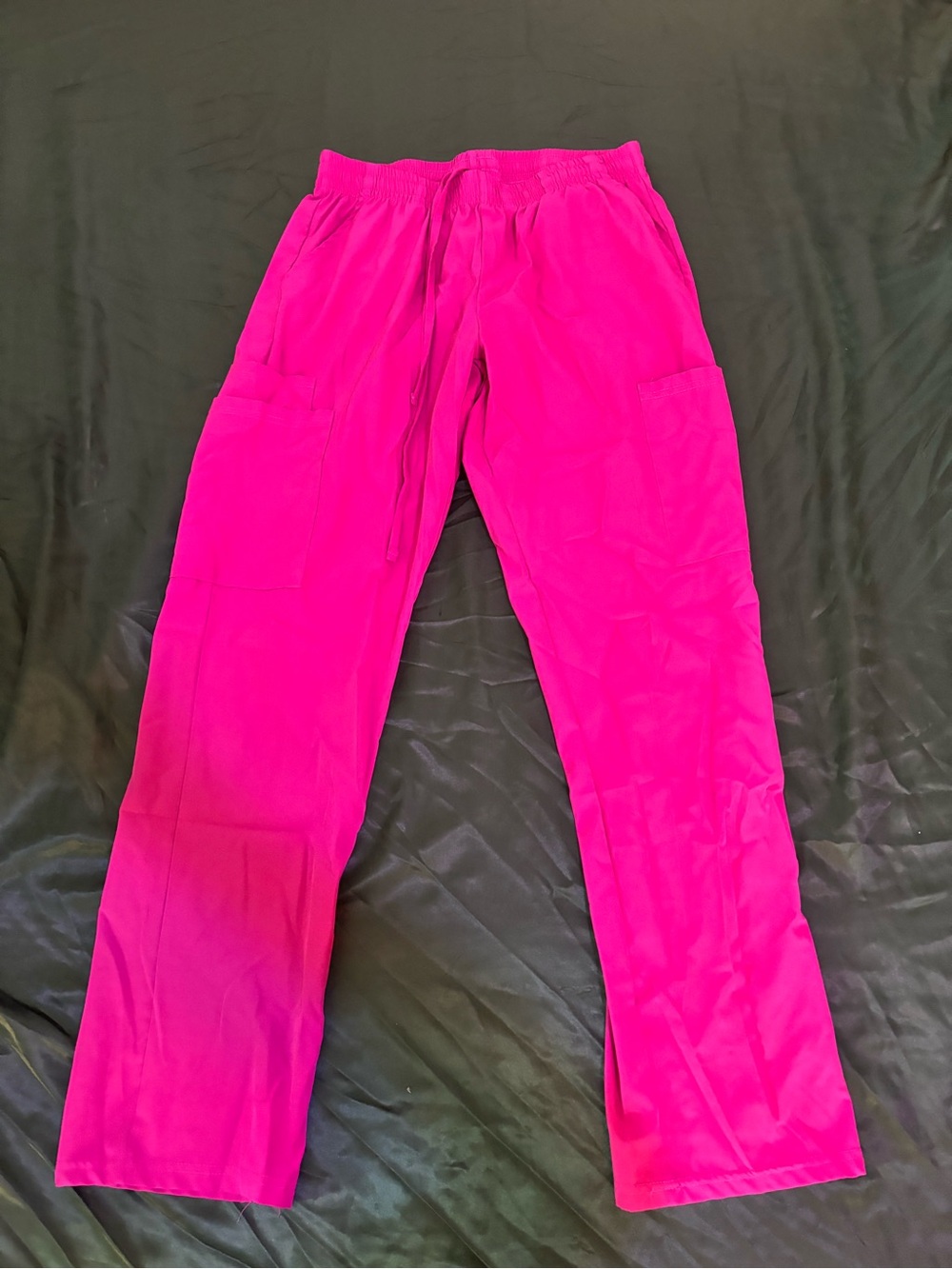 Magenta Scrub Set